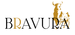 Bravura logo negro